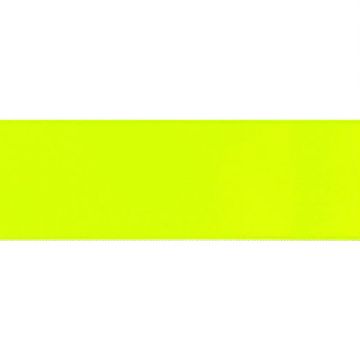 Luxe Satijn Lint 10mm-01 - Neon Yellow