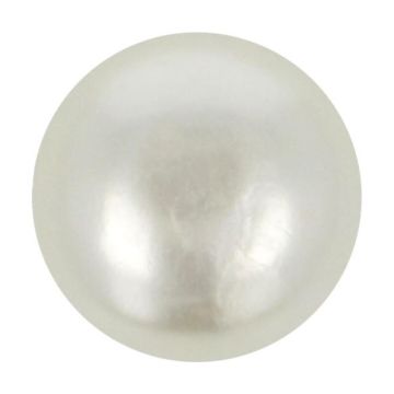 Knoop - Bol op Steel Parelmoer - 10mm
