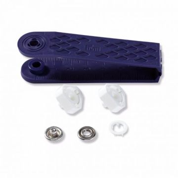 Prym - Jersey Drukknopen - Zilver/Wit