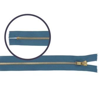 Broek Rits Koper - Niet Deelbaar -839 - Night Blue -22 cm