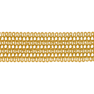Lurexband Open 40mm - Gold