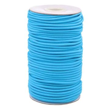 Koord elastiek 3mm -298 - Aqua