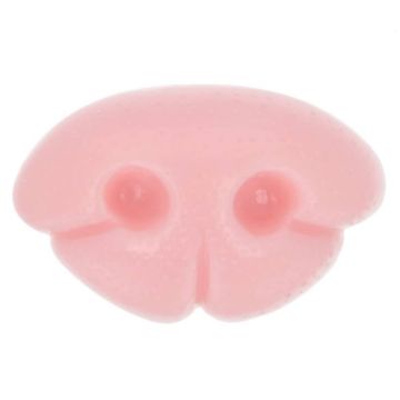 dierenneus 18mm roze