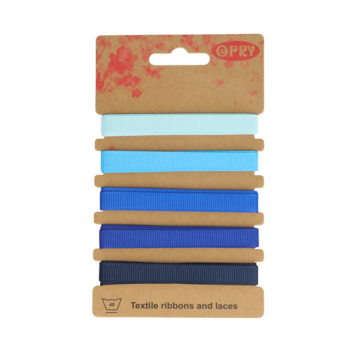 Opry Gekleurd Lint 10mm-Deep Blue