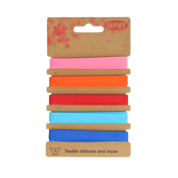 Opry Gekleurd Lint 10mm-Bright Colors 