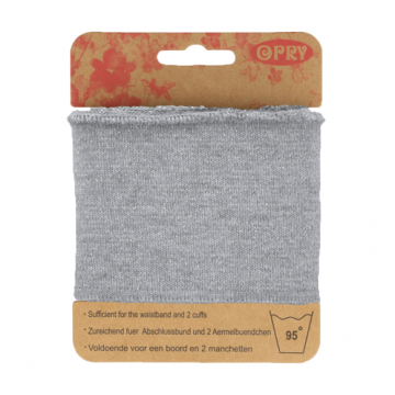 Manchetten Band - Lurex Grijs
