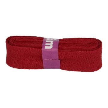 Oaki Doki Katoen Biaisband 3m Bordeaux