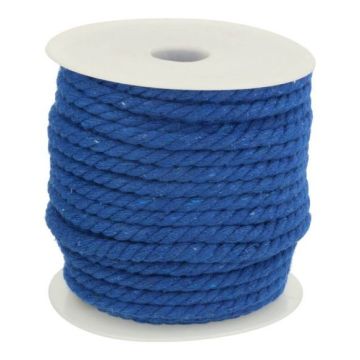 gedraaid koord blauw
