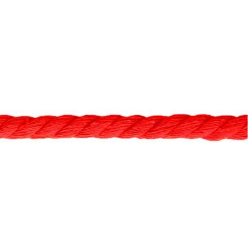 Gedraaid Koord 8-10 mm - Rood