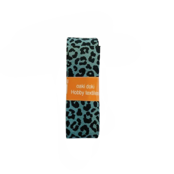 Biaisband - 2m - Leopard - Old Green