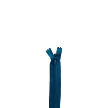 Blinde Rits 40cm - 908 - Donker Petrol