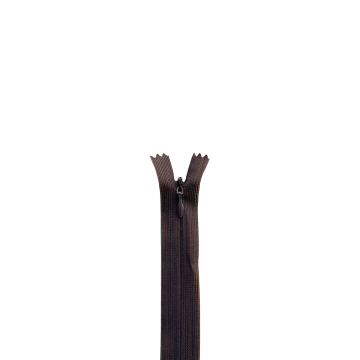 Blinde Rits 40cm - 917 - Donkerbruin 