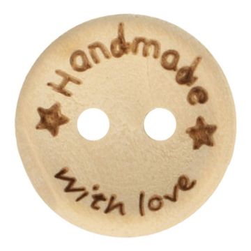 Knoop Hout 20mm - Handmade With Love