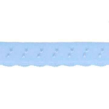 Lingerie Elastisch Vouwkant - Light Blue