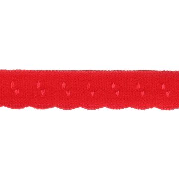 Lingerie Elastisch Vouwkant - Red