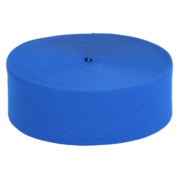elastiek 60mm kobalt blauw