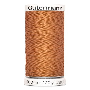 Gütermann 200 meter naaigaren - zacht roest