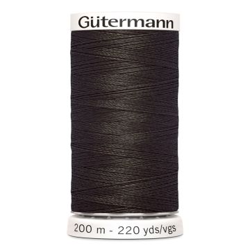 Gütermann 671 - Grauw Donker Bruin