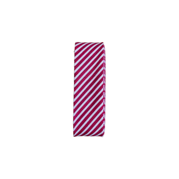 Biaisband - 2m - Strepen - Dark Red