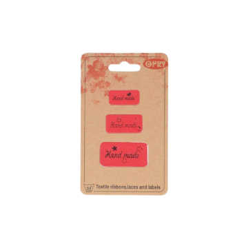 Opry Skai Labels - Handmade - Red