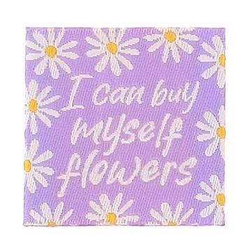 Bohin Label  - I Can Buy Myself Flowers