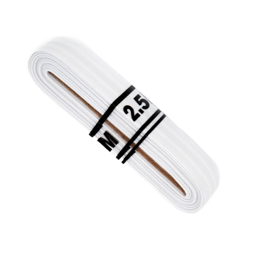 Bosje Taille Elastiek 20mm - Wit - 2.5 meter
