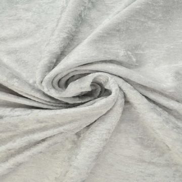 Velours De Panne - Light Grey - 25