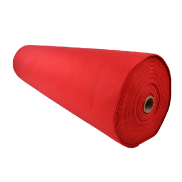 Vilt 3mm - 01- Rood