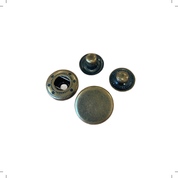 Metalen Drukknoop 20mm-Copper