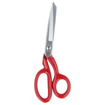 Crafties - Professionele Kleermakersschaar - softgrip rood - 20,3cm