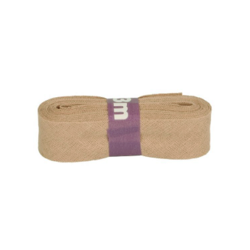 Oaki Doki Katoen Biaisband 3m Taupe