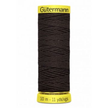 Gütermann Elastiek Garen-4002 - Dark Brown