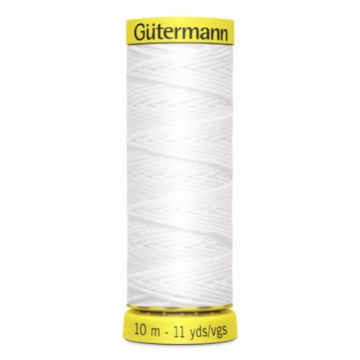 Gütermann Elastiek Garen-5019 - White
