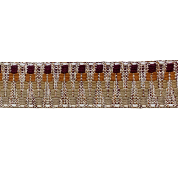Luxe Tassenband 38mm - Ibiza Zigzag - Fall