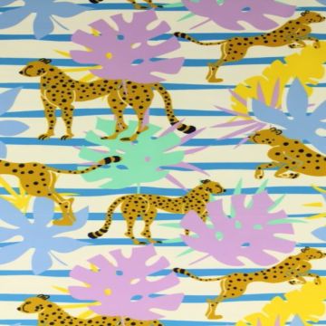 Lycra - Jumping Cheetah Light