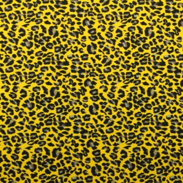 Lycra - Bright Yellow Panther