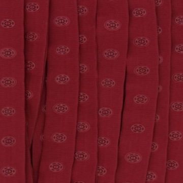donker rood drukkertjesband