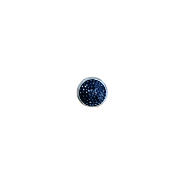 Knoop Sparkle Black - 13mm