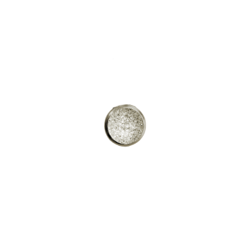 Knoop Sparkle Silver/White - 13mm