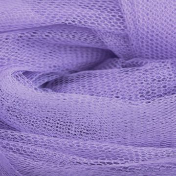 Brandvertragende Tule - 280cm - Lilac