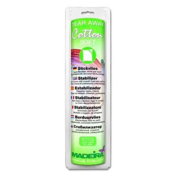 Madeira - Cotton Soft tear-away 0.3x10m - wit