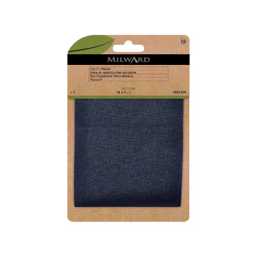 Milward - Reparatiedoek Opstrijkbaar 24x9cm - Navy