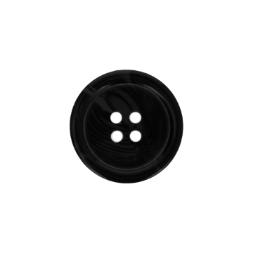 Knoop - 4 Gats - Mantel Pearly - 30mm - Anthracite