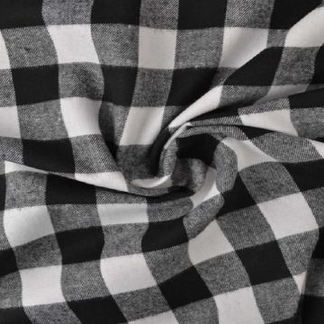 Flanel Ruiten - White/Black