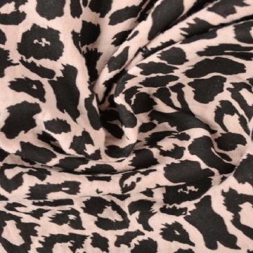 Hydrofiel - Black Leopard on Old Pink