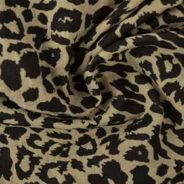 Hydrofiel - Black Leopard on Beige