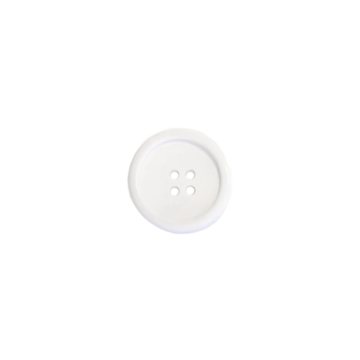 Knoop - 4 Gats - Mantel Mat - 20mm - White 