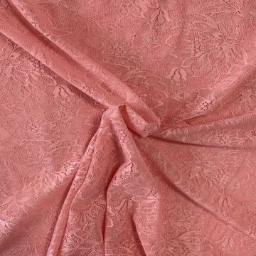 Lace - Warm Pink Peony Flowers