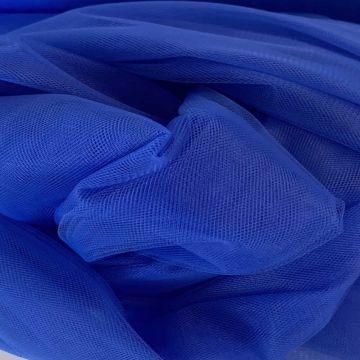 Brandvertragende Tule - 280cm - blue
