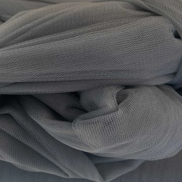 Brandvertragende Tule - 300cm - Dark Grey